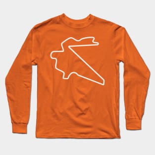 Korea International Circuit [outline] Long Sleeve T-Shirt